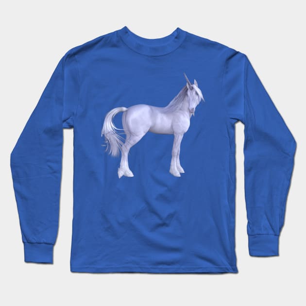 Pretty Unicorn Long Sleeve T-Shirt by TWinters